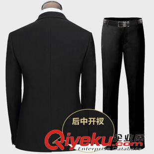 西 裝 西服套裝西裝正裝職業(yè)裝 男凱薩蒂蒙男士新郎結(jié)婚禮服商務(wù)修身男原始圖片2