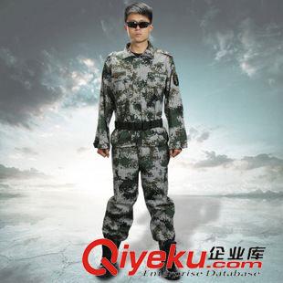 07系列迷彩服 廠家批發 07陸地叢林數碼迷彩服套裝 學生軍訓迷彩服 可定制