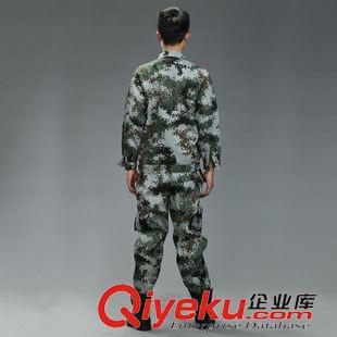 化纖迷彩服 07化纖工作服 叢林林地迷彩服套裝 特種兵軍訓(xùn)服 耐磨軍迷服