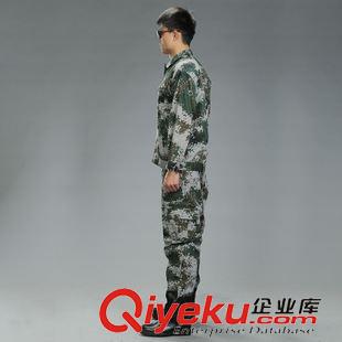 平布迷彩服 07迷彩服長袖春秋套裝 陸戰(zhàn)迷彩服軍迷必備 林地迷彩工作服