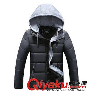 棉衣系列 2015新款zp男士休閑運動棉衣棉襖秋冬男裝加厚短款棉衣防風保暖原始圖片2