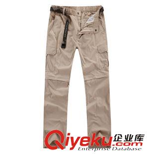 沖鋒褲系列 廠家直銷代發(fā) 沖鋒褲男款戶外登山褲 男速干褲兩節(jié)可拆卸夏季大碼