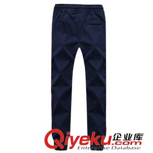 長(zhǎng)褲系列 2015秋季運(yùn)動(dòng)褲男士休閑長(zhǎng)褲純棉大碼褲子直筒系帶男式長(zhǎng)褲