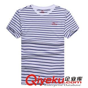 短袖T恤衫系列 2015夏新品t恤男女情侶休閑潮流修身薄款運(yùn)動(dòng)短袖男士T恤批發(fā)大碼原始圖片2