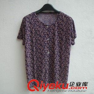阿婆短袖衫 中老年女裝 地攤市集鄉(xiāng)鎮(zhèn)農(nóng)村賣場阿婆短袖花衫批發(fā) 阿婆短袖衫原始圖片3