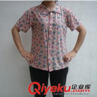 阿婆短袖衫 襯衫潮開衫老人地?cái)偡b 清倉甩賣 城鎮(zhèn)批發(fā) 媽媽中老年阿婆裝原始圖片2