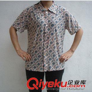 阿婆短袖衫 襯衫潮開衫老人地?cái)偡b 清倉甩賣 城鎮(zhèn)批發(fā) 媽媽中老年阿婆裝原始圖片3