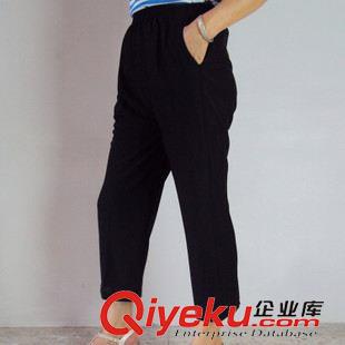 阿姨七分褲 15新款上市 阿婆媽媽清涼打底褲阿里巴巴地?cái)傌浽?庫(kù)存甩賣原始圖片3