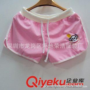 女熱褲 女士夏休閑運(yùn)動(dòng)薄款沙灘褲 棉熱褲女家居糖果色熱褲網(wǎng)球乒乓褲原始圖片2
