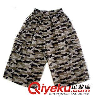 男七分褲 迷彩7分褲軍裝jy短褲 夏季戶外男休閑褲多口袋寬松男褲原始圖片3