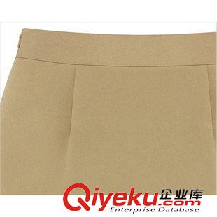 7月11日 歐美大牌交叉層疊不規(guī)則休閑百搭褲裙短褲女夏原始圖片3