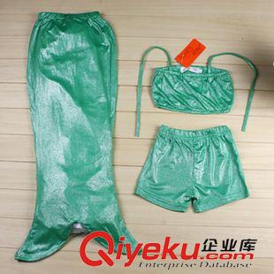 兒童泳衣 2015外貿(mào)歐美女童bjn美人魚泳衣外貿(mào)童裝女童分體泳衣童裝批發(fā)原始圖片2