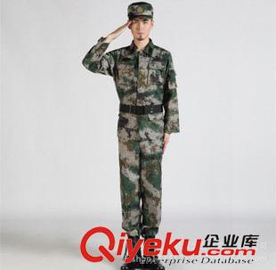 迷彩服 廠家直銷07式林地數碼陸軍迷彩服套裝夏季戶外作訓服軍訓迷彩服原始圖片2