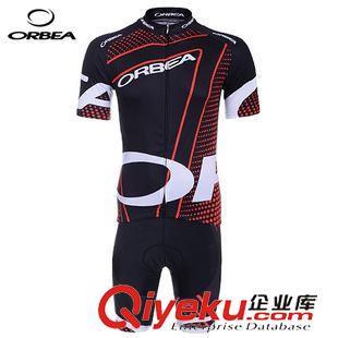 騎行短套裝 2014新款 ORBEA 騎行服批發(fā) 夏季短袖自行車騎行服廠家 單車衣服