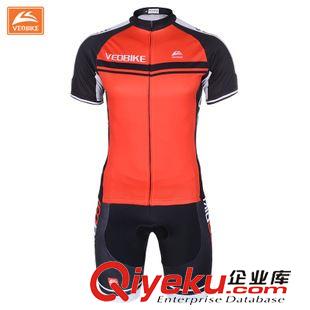 騎行短套裝 VEOBIKE 唯派戶外運(yùn)動騎行服套裝現(xiàn)貨批發(fā) 夏季短袖自行車騎行服