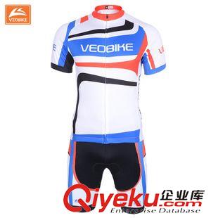 騎行短套裝 VEOBIKE 唯派外貿(mào)熱銷(xiāo)款短袖自行車(chē)騎行服套裝現(xiàn)貨批發(fā) 單車(chē)衣服原始圖片3