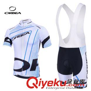 背帶短套裝 外貿(mào)熱銷 ORBEA 車隊版背帶騎行服短套裝 排汗透氣吊帶自行車服裝