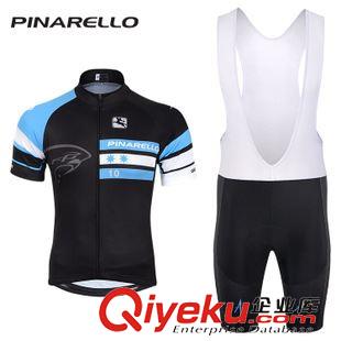 背帶短套裝 2015  PINARELLO 車隊版 短袖背帶騎行服套裝 專業(yè)背帶自行車服