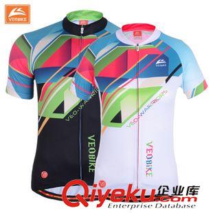 騎行短上衣 VEOBIKE 唯派夏季高品質(zhì)短袖騎行服批發(fā) 男女款排汗透氣自行車(chē)服