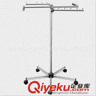 服裝展示架 佛山豐固五金工廠生產(chǎn)服裝展示架、double rail garment rack