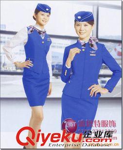 女士襯衫套裝 空姐服、深圳空姐服定做加工、空姐制服、空姐款式服裝、空姐服裝原始圖片2