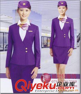 女士襯衫套裝 韓國(guó)航空空姐服裝定做 大韓空姐同款空姐制服 美容前臺(tái)顧問(wèn)服訂做