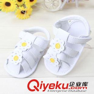 3月份新款學步鞋 爆款潮流 出口批發花朵軟底防滑寶寶鞋L01478原始圖片2