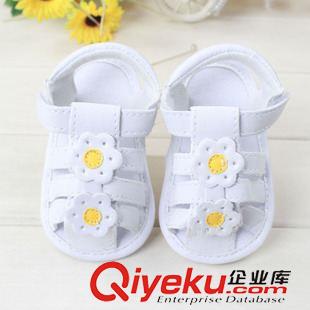 3月份新款學步鞋 爆款潮流 出口批發花朵軟底防滑寶寶鞋L01478原始圖片3