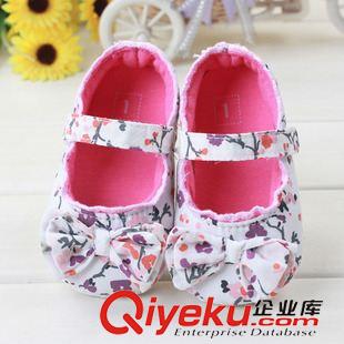 大促產(chǎn)品 新款外貿(mào)批發(fā)爆款小碎花 時(shí)尚防滑寶寶公主鞋 L0214