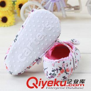 大促產(chǎn)品 新款外貿(mào)批發(fā)爆款小碎花 時(shí)尚防滑寶寶公主鞋 L0214
