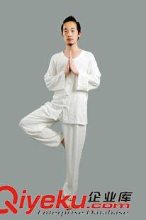 唐裝 質量保證 男士居家休閑服 天絲麻棉茶禪服套裝 廠家加工貼牌定做原始圖片2