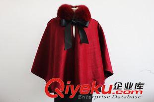 披肩 新款超大披肩斗篷羊毛帶領大披肩羊絨披風工廠加工定做  保證質量