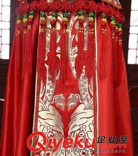 工作服 新款紅色敬酒服中式結(jié)婚禮服修身改良長(zhǎng)袖長(zhǎng)款嫁衣制衣廠加工定做原始圖片3