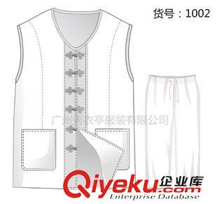 原創(chuàng)設(shè)計 棉麻唐裝 馬甲汗衫居士服休閑無袖馬褂中國風(fēng)盤扣演出服 廠家加工原始圖片3