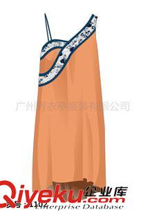 原創(chuàng)設(shè)計 廣州制衣廠春夏新款吊帶小清新短裙 田園名族風(fēng) 廠家加工定制原始圖片2