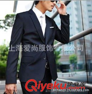 男士商務(wù)休閑西裝 專業(yè)廠家生產(chǎn)定做商務(wù)西服 商務(wù)西裝 供應(yīng)上海職業(yè)裝 松江職業(yè)裝原始圖片3