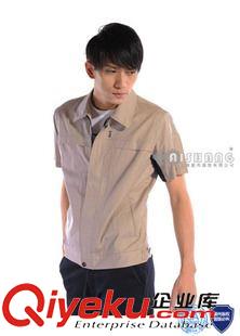春秋長(zhǎng)袖工作服 廠家定做/訂做夏季工作服 定做全棉短袖工作服 防水阻燃工作服原始圖片3