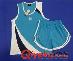 4月新品 2015新款zp 情侶田徑服 透氣吸汗 輕跑服比賽服服裝背心印LOGO原始圖片3
