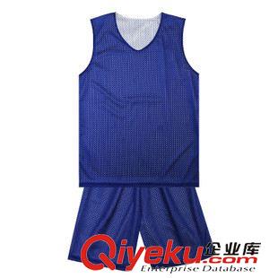 NBA雙面大網(wǎng)眼 籃球服套裝 比賽隊(duì)服雙面網(wǎng)眼訓(xùn)練服  可印號(hào)印字免費(fèi)加盟一件