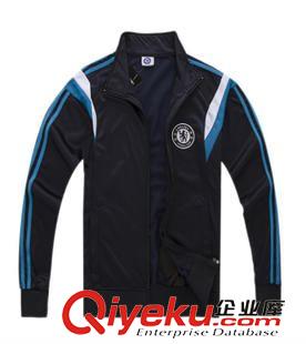 男外套衛(wèi)衣 2014年新品足球運(yùn)動(dòng)套裝 男士  出場(chǎng)服 可以印號(hào)一件代發(fā)免費(fèi)代理原始圖片3