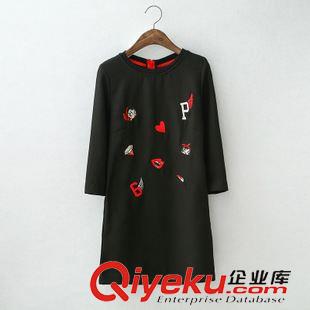 8月中旬上新 歐美2015秋裝西班牙dp刺繡花朵編織流蘇長(zhǎng)款皮馬甲女外套