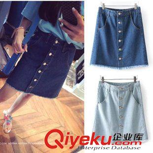 6月中旬上新 2015新款街頭風個性水洗磨破牛仔馬甲女 免費加盟一件代發(fā)