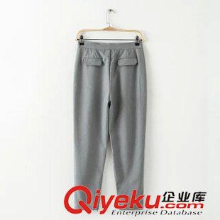 6月中旬上新 2015韓版女裝休閑哈倫九分褲女原始圖片3
