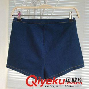 AA 歐美原單外貿(mào) 美國dp超爆塑身顯瘦牛仔短褲 女 亞馬遜速賣通褲原始圖片2