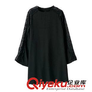 明星同款 新款明星楊冪同款 寬松歐美針織長款中袖毛衣外套女 廠家直銷