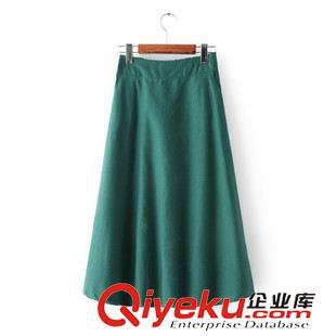 棉麻面料區 春季新品松緊腰棉麻舒適寬松純色口袋大碼闊腿燈籠褲女 文藝