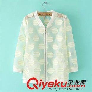 防曬衣 歐洲站專柜面料夏新款貼補(bǔ)歐根紗拼接中袖防曬衣時(shí)尚女裝外套女原始圖片3