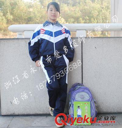 學(xué)生春秋校服系列 深藍校服套裝男女款學(xué)生裝春秋長袖運動校服套裝用不起球班服