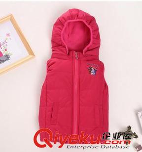 男童/女童外套 一件代發(fā){zx1}秋冬款歐美卡通冰雪奇緣女童高質(zhì)量休閑馬甲外套清倉原始圖片3