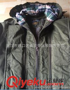 戶外休閑服 廠家直銷/休閑自由戰(zhàn)神軍綠洗水棉襖/ZY--0138款原始圖片2